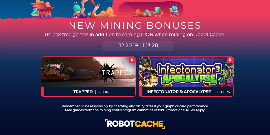 Happy Holidays - New Mining Bonuses Released